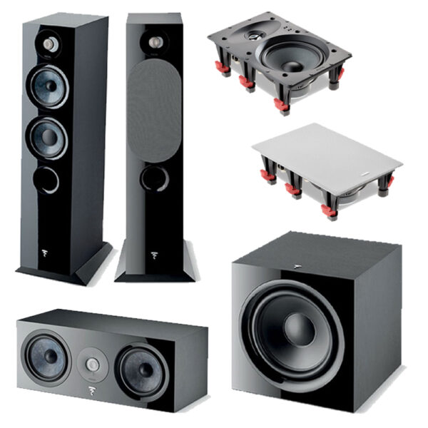 5.1 Focal Chora 816 & In-Wall Home Theater Package