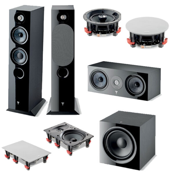5.1.2 Focal Chora 816 & In-Wall Home Theater Package