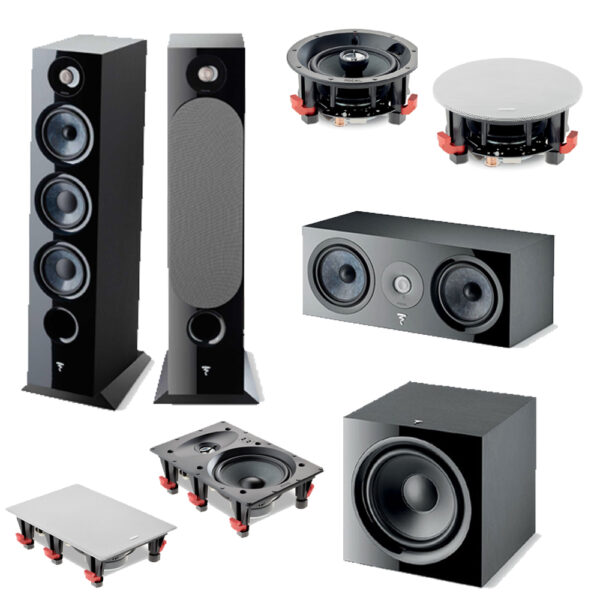 5.1.2 Focal Chora 826 & In-Wall Home Theater Package
