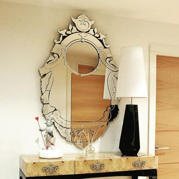 Venetian Living Room Wall Mirror