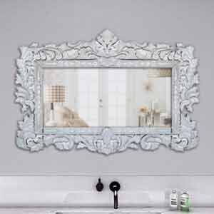 Long Venetian Wall Mirror