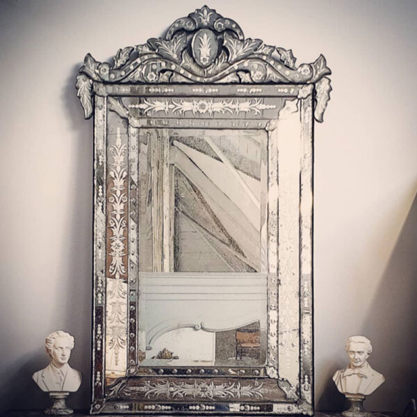 Rectangular Venetian decorative Wall Mirror