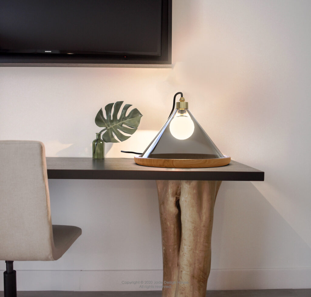 Study Table Lamp from JAde Design House