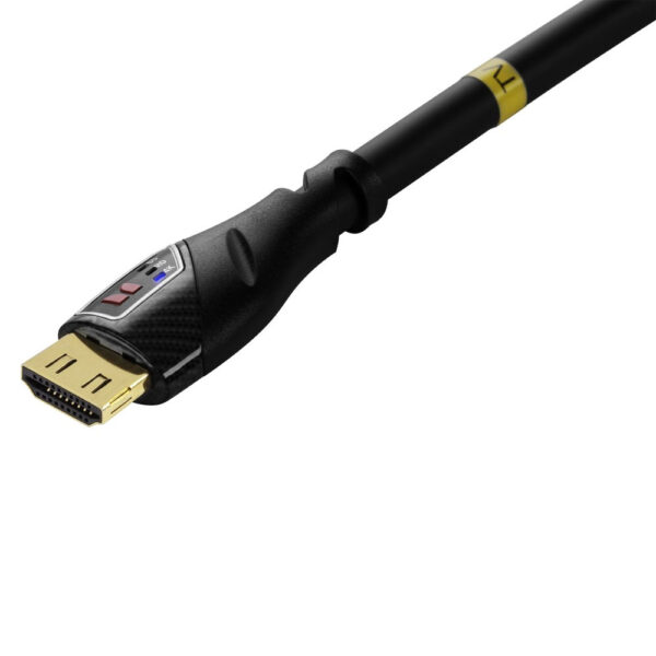 Monster Black Platinum Ultimate Advanced HDMI Cable with Ethernet and Performance Indicator - Image 2