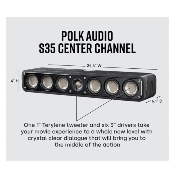 Polk S35 - Center Speaker