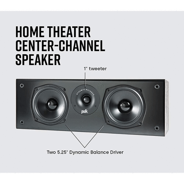 Polk T30 - Center Speaker - Image 5