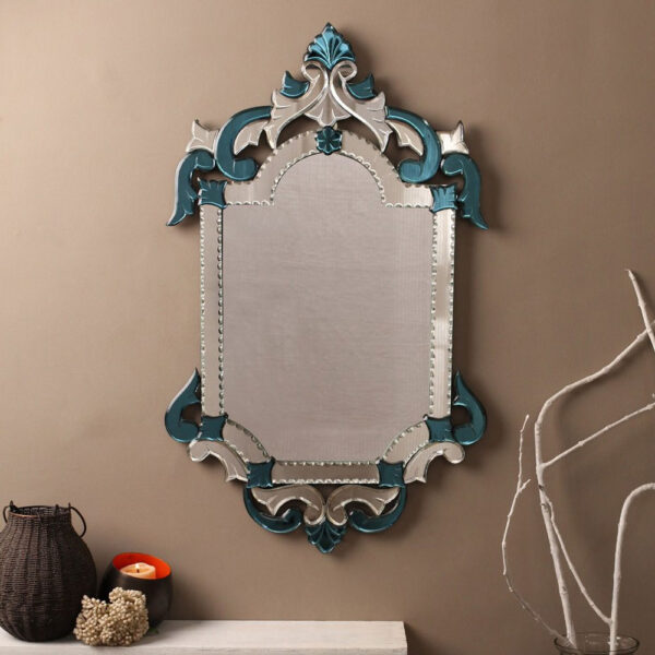 Leaf Design Wall Mirror