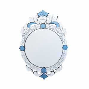 Modern Queen Crown Wall Mirror