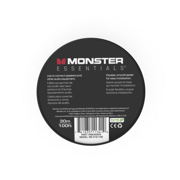 Monster Speaker Copper Wire Cable Spool ME S16-100