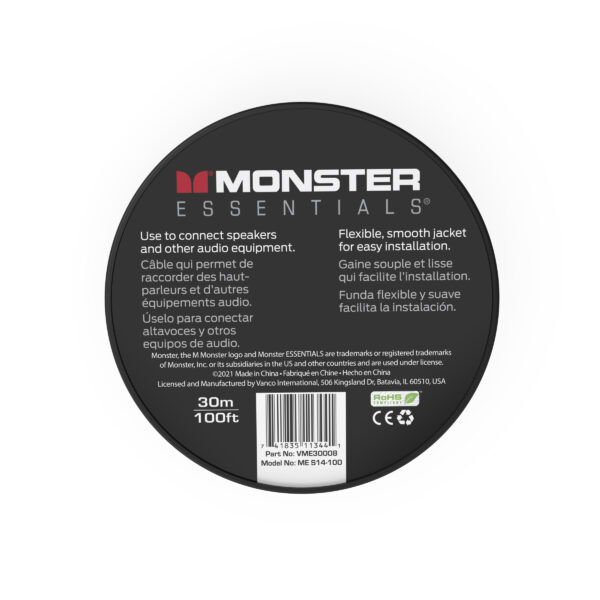 Monster Speaker Copper Wire Cable Spool ME S14-100 - Image 3