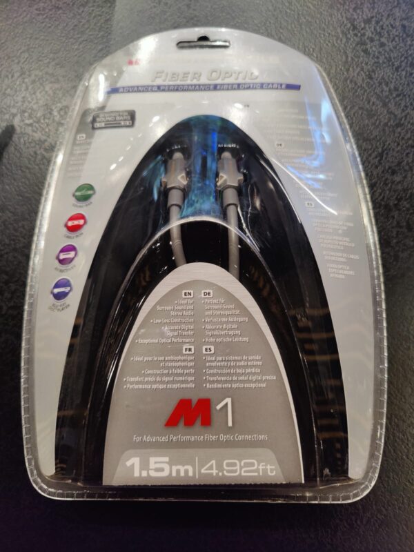 Monster Advanced Performance Fiber Optic Audio Cable - Multilingual