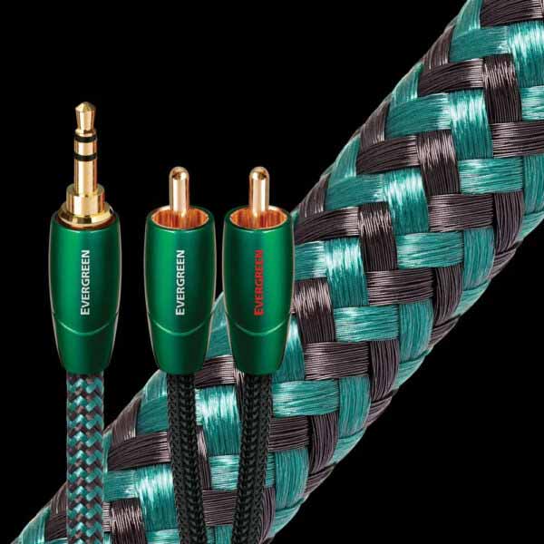AudioQuest Analog-Audio Interconnect Cables - Bridges & Falls (Evergreen)