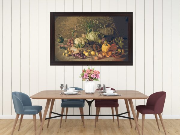 Vegetables on Canvas Dining Wall Decor