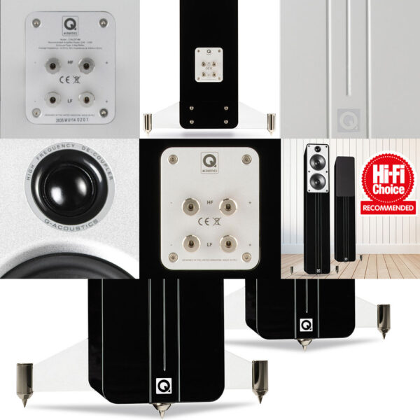 Q Acoustics Floorstanding Speakers - Q Concept 40 (Pair)