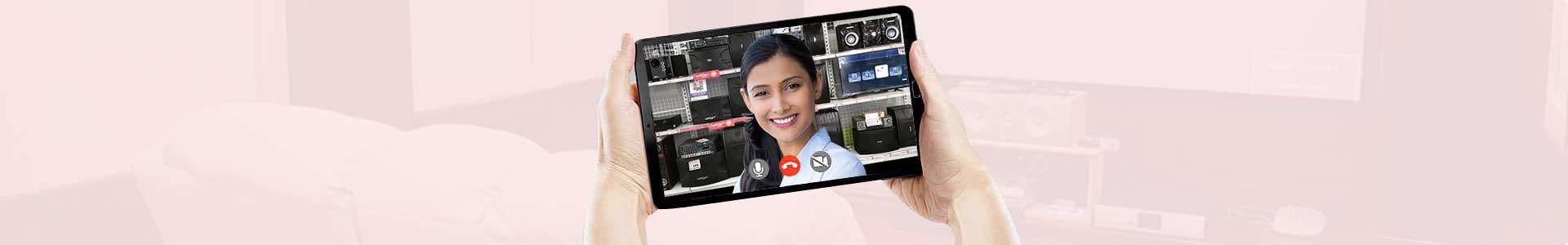 Shop smart with a video appointment
